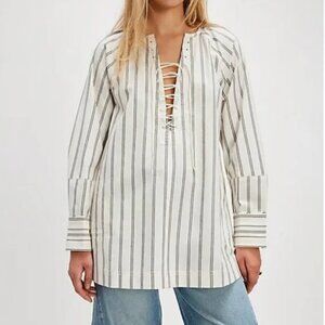 NWOT Free People We The Free Lisbon Tunic, Oversized